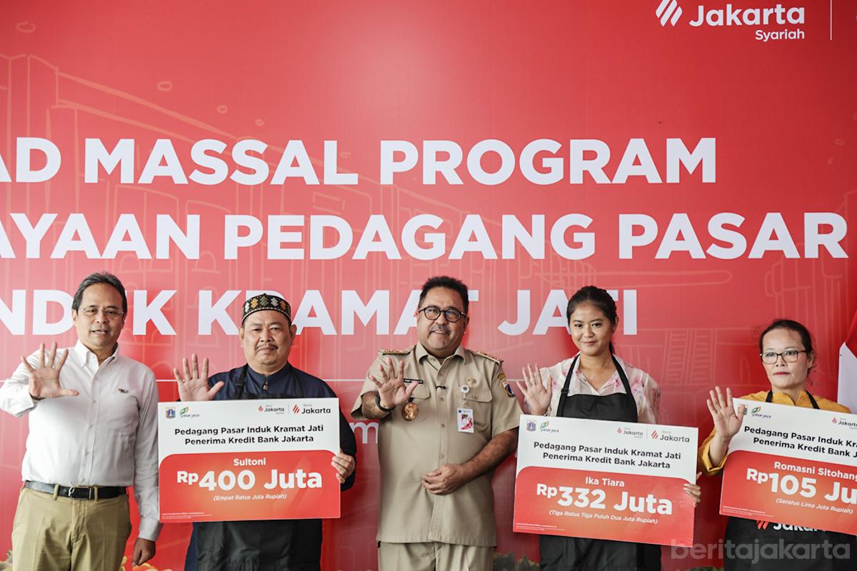 Rano Karno Optimistis Pembiayaan Bank Jakarta Perkuat Ekonomi Pedagang Pasar